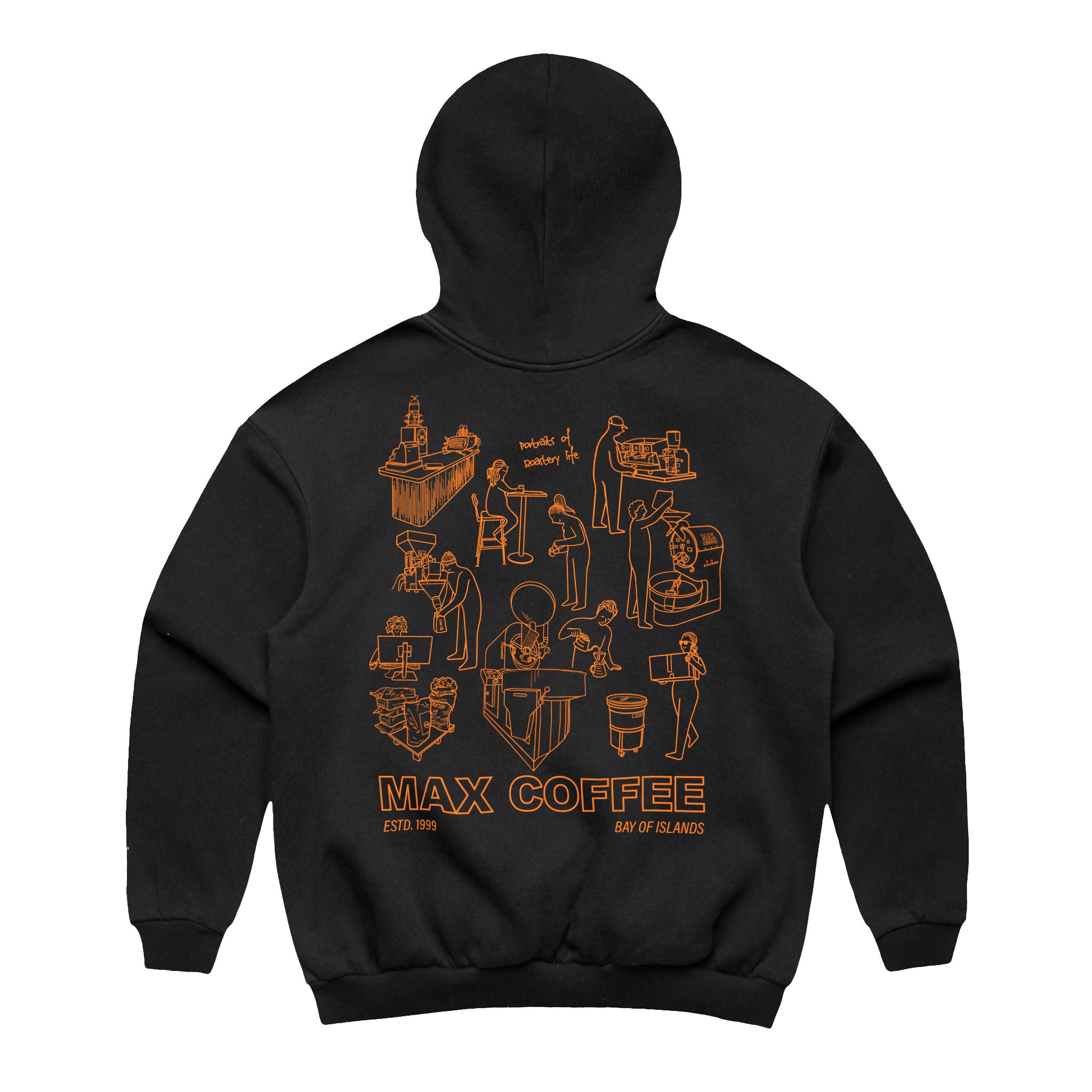 Portraits of Roastery Life hoodie